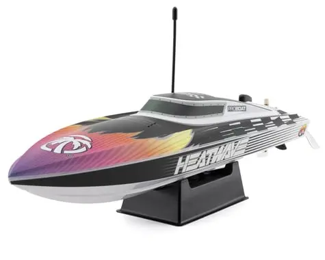 Pro Boat Recoil 2 18" Brushless Deep-V Self-Righting Rtr Boat (Heatwave) W/2.4Ghz Radio 1