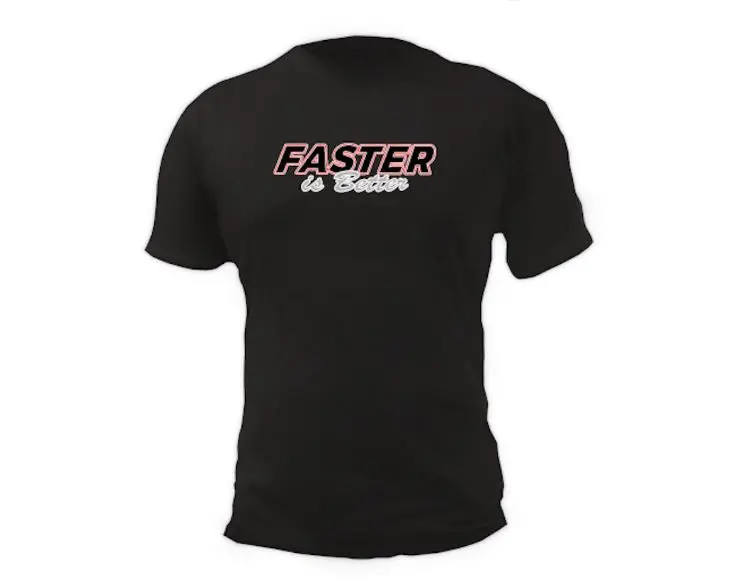 Preracing - Black T-Shirt With Red Logo - (Sm - Xxl) 1
