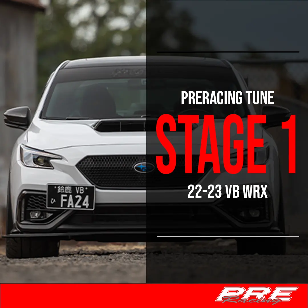 Preracing Stage 1 Tune - Fits 2022-2025 Subaru Vb Wrx 5