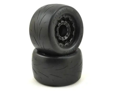 Pro-Line Prime 2.8" Tires W/F-11 Nitro Rear Wheels (2) (Black) W/17Mm Hex 1