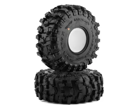 Pro-Line Mickey Thompson Baja Pro X 2.2" Rock Crawler Tires (2) (G8) W/Memory Foam 1