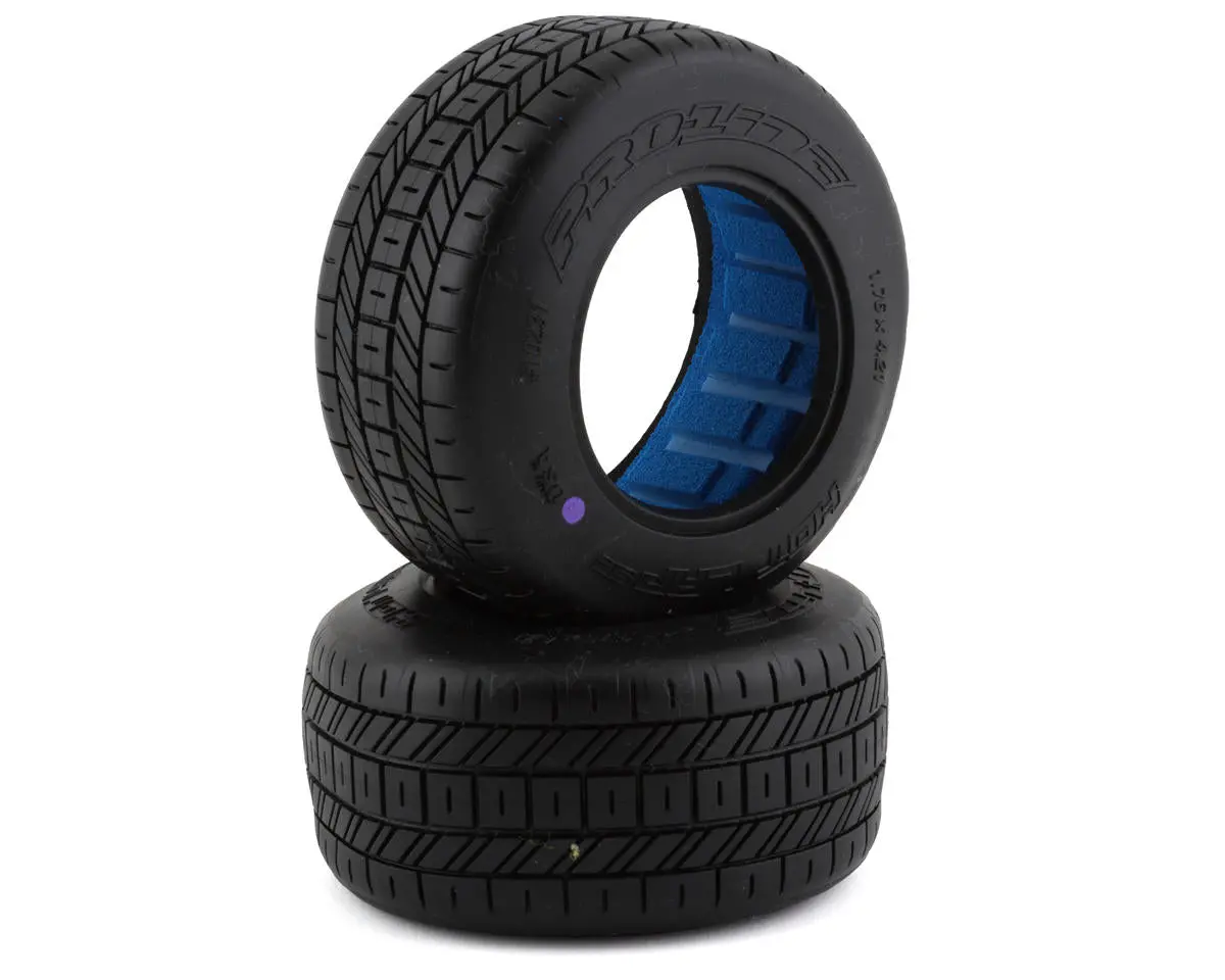 Pro-Line 1/10 Hot Lap 2.2"/3.0" Dirt Oval Short Course Tires (2) (Clay) 1