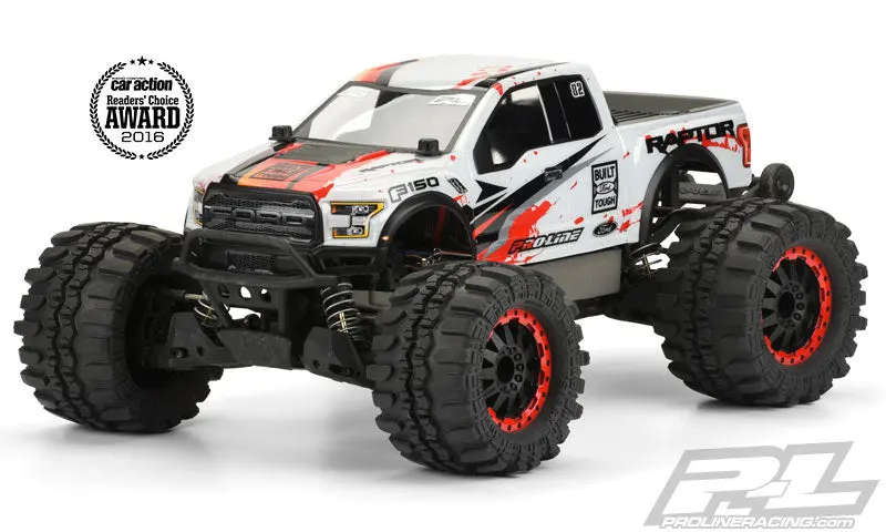Pro-Line 2017 Ford F-150 Raptor Clear Body For Stampede 1