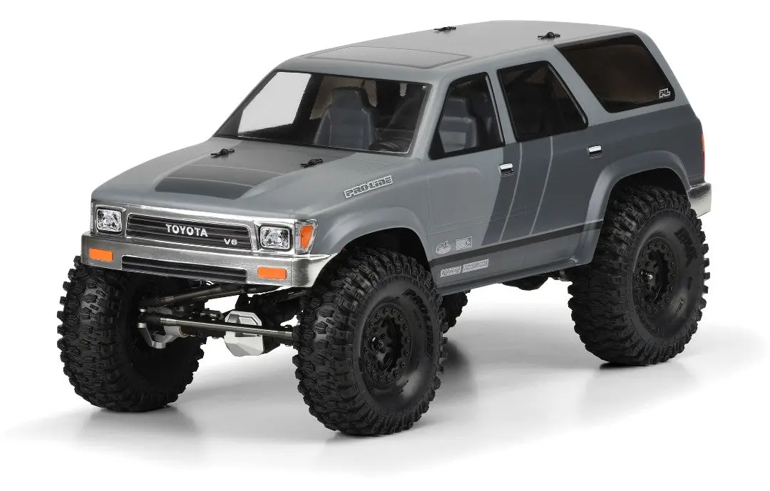 Pro-Line 1991 Toyota 4Runner Clear Body For 12.3" (313Mm) Wheelbase Scale Crawlers 1