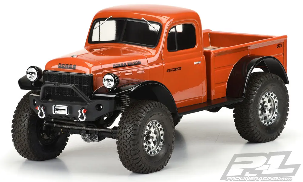 Pro-Line 1946 Dodge Power Wagon Clear Body For 12.3" (313Mm) Wheelbase Scale Crawlers 1