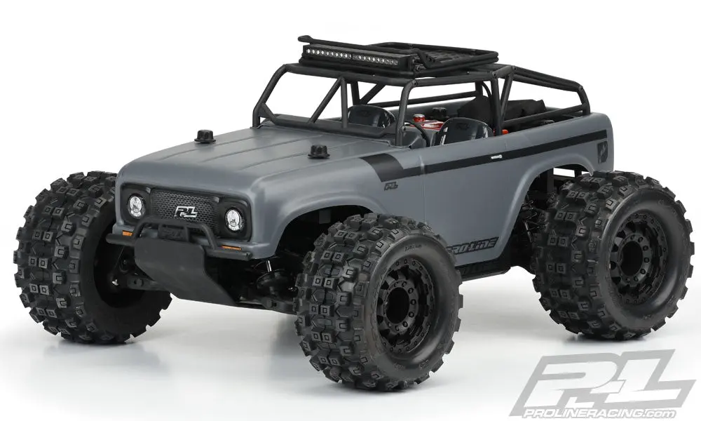 Pro-Line Ambush Clear Body With Ridge-Line Trail Cage For Pro-Mt 4X4 & Stampede 4X4 1