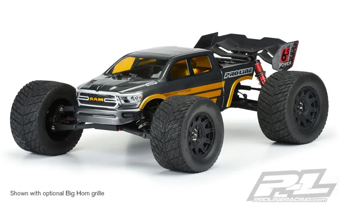 Pro-Line Pre-Cut 2020 Ram Rebel 1500 Clear Body For Arrma Kraton 6S 1
