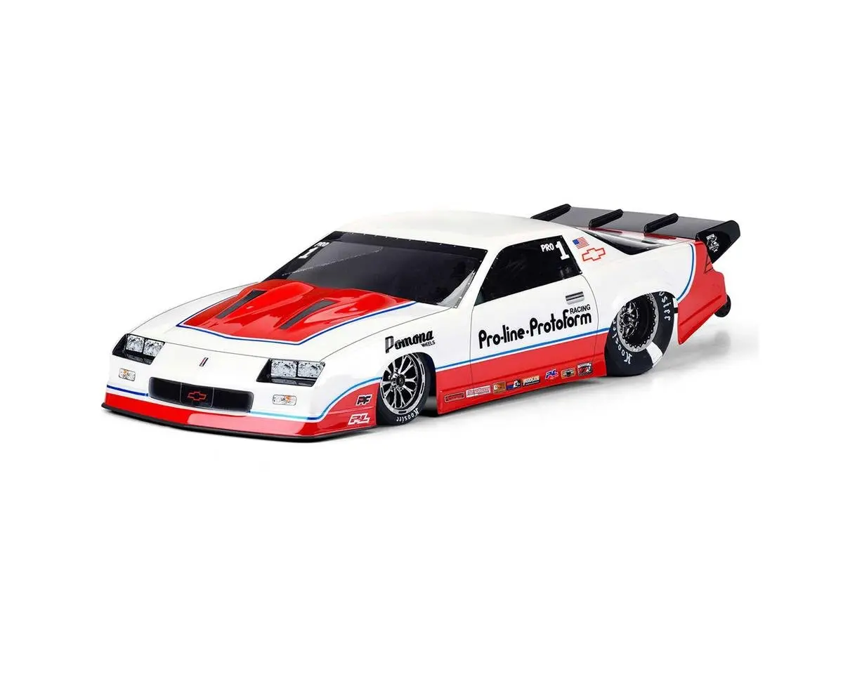 Pro-Line 1985 Chevrolet Camaro Iroc-Z No Prep Drag Racing Body (Clear) 1