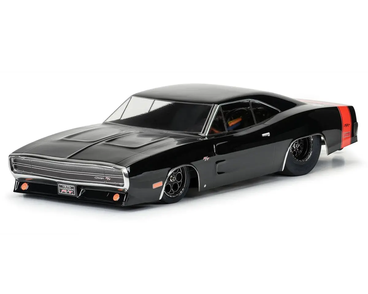 Pro-Line 1970 Dodge Charger No Prep Drag Racing Body (Clear) 1