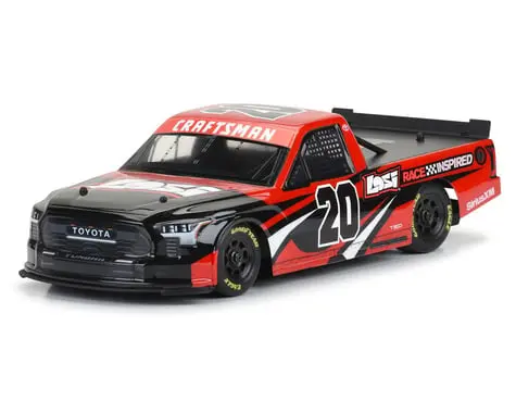 Pro-Line 1/12 Nascar 2024 Toyota Tundra Truck Pre-Cut Body (Clear) 1
