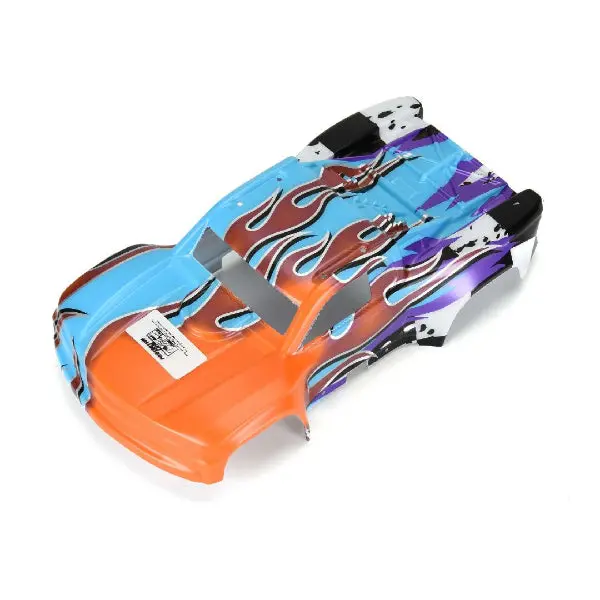 Pro-Line Le Pre-Cut/Painted Silverado Truck Fire/Ice(Pink/Aqua) 1