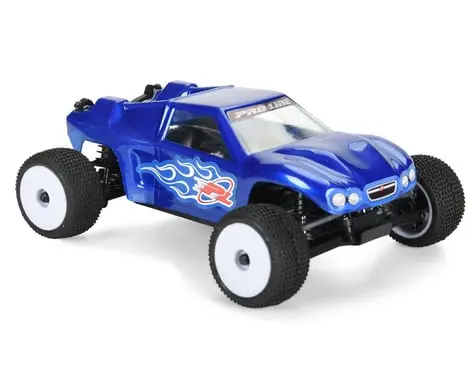 Pro-Line Losi® Micro-T™ 1/28 Crowd Pleazer Stadium Truck Pre-Trimmed Body (Clear) 1