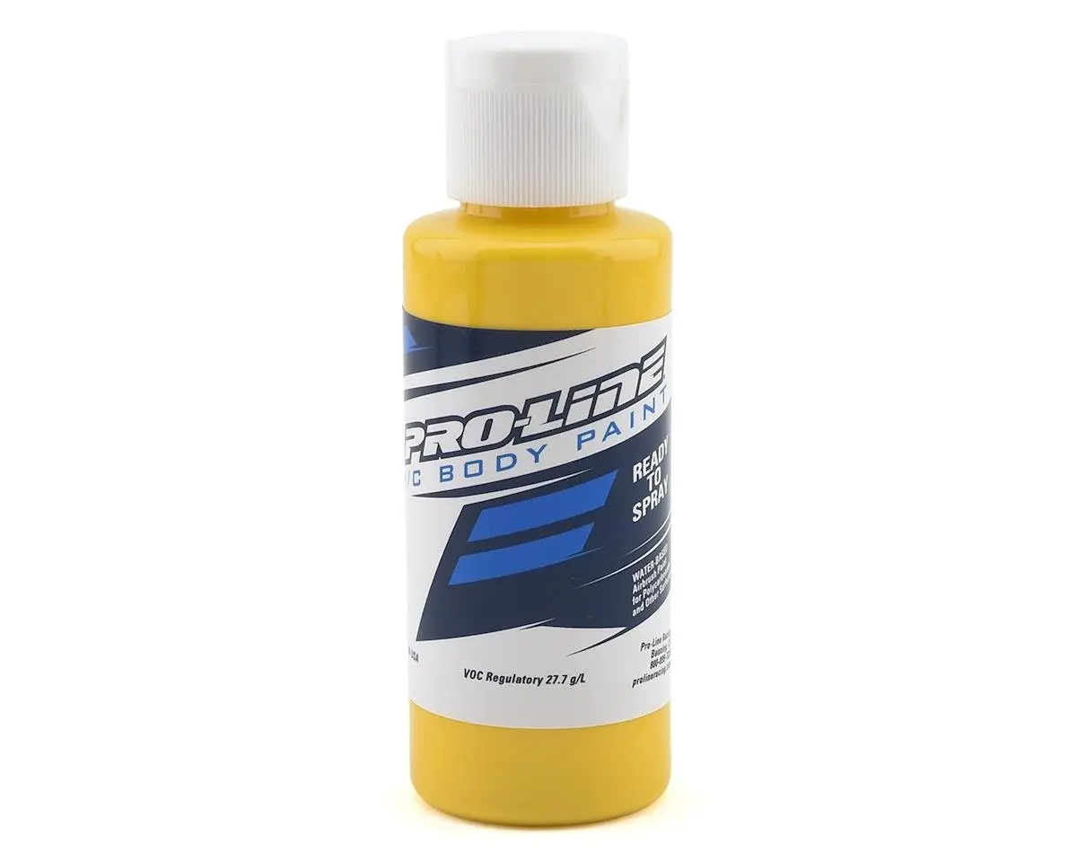 Pro-Line Rc Body Airbrush Paint (Sting Yellow) (2Oz) 1