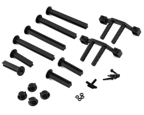 Pro-Line Arrma 4X4/3S Blx Extended Front & Rear Body Mounts 1