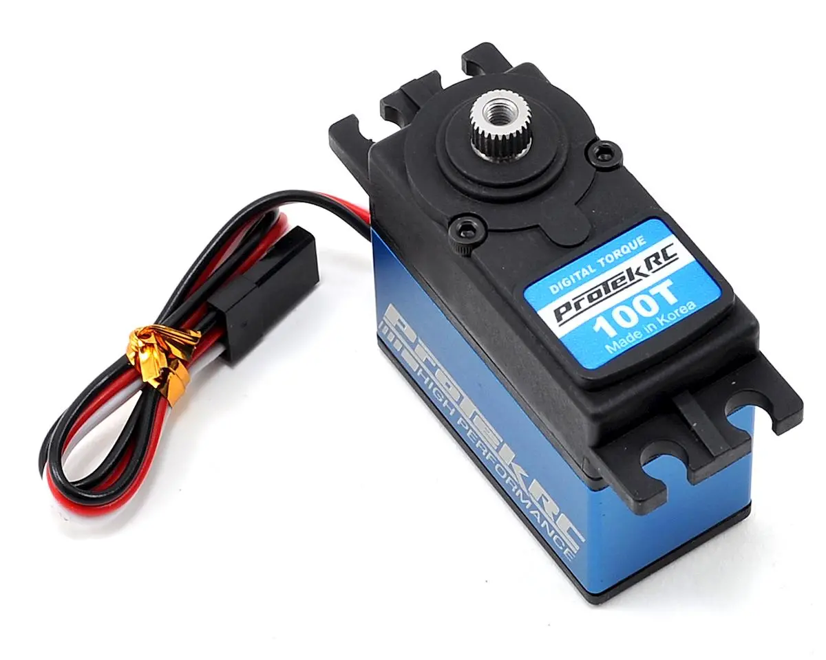 Protek Rc 100T Standard Digital "High Torque" Metal Gear Servo 1