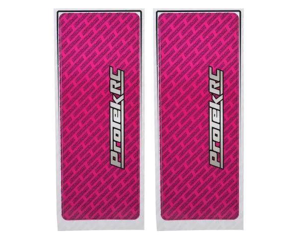 Protek Rc Universal Chassis Protective Sheet (Pink) (2) (12.5X33.5Cm) 1