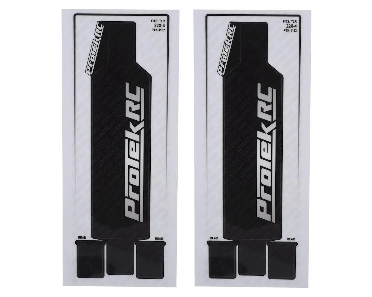 Protek Rc Tlr 22X-4 "Thick" Precut Chassis Protective Sheet (2) 1