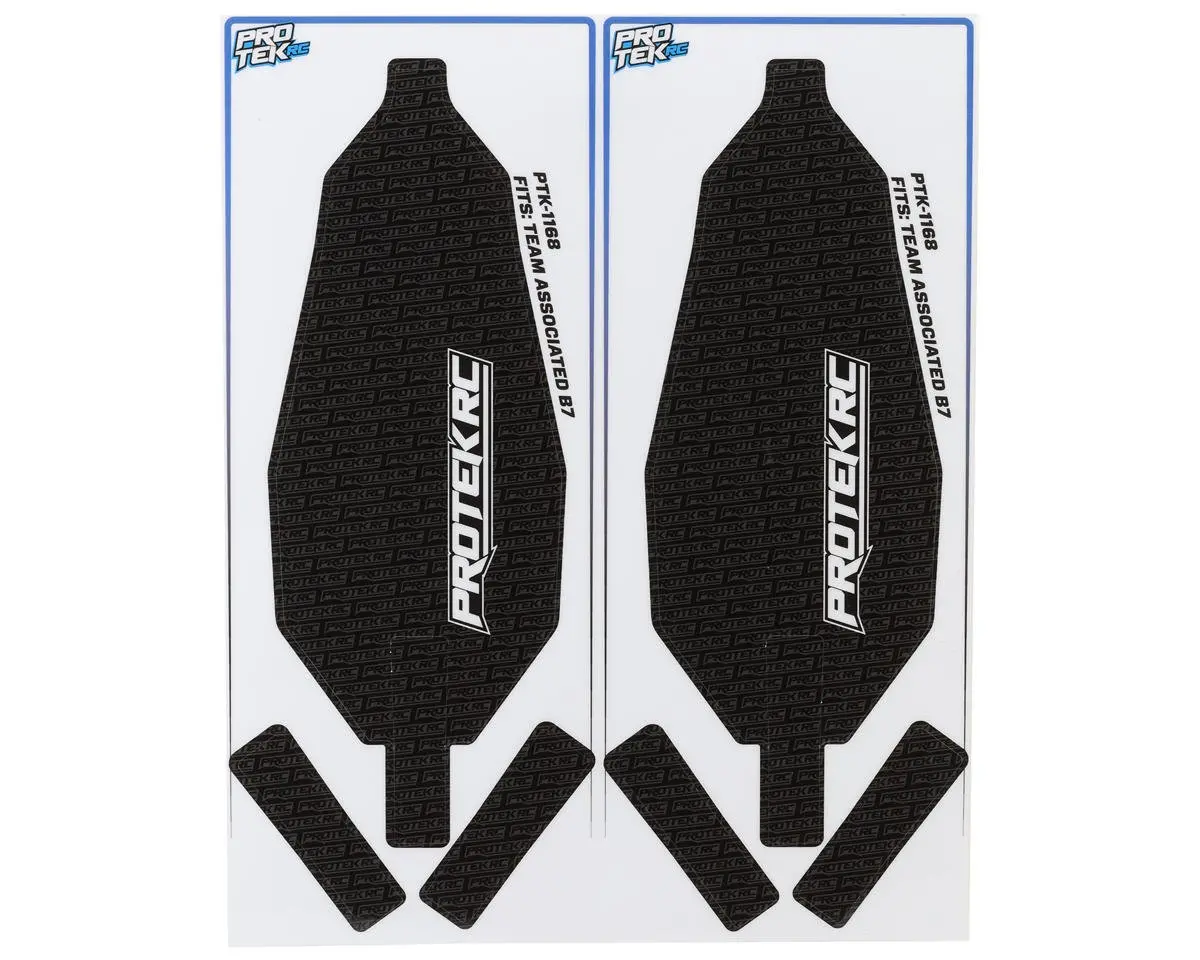 Protek Rc Team Associated B7 Chassis Protector (2) (Black) 1