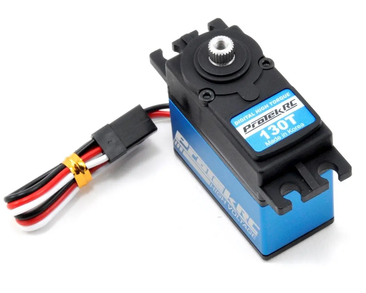 Protek Rc 130T Standard Digital "High Torque" Metal Gear Servo (High Voltage) 1