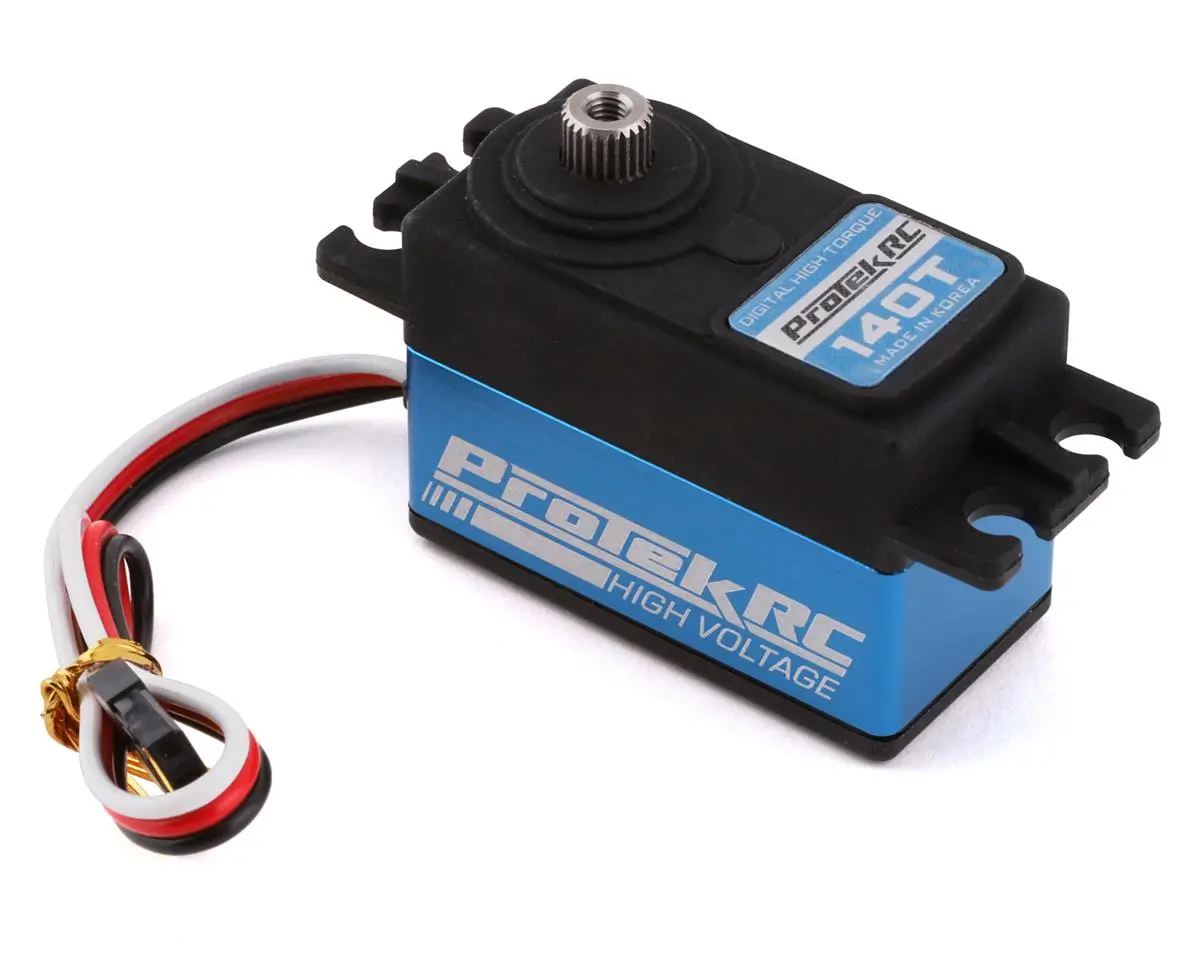 Protek Rc 140T Low Profile High Torque Metal Gear Servo (High Voltage) 1