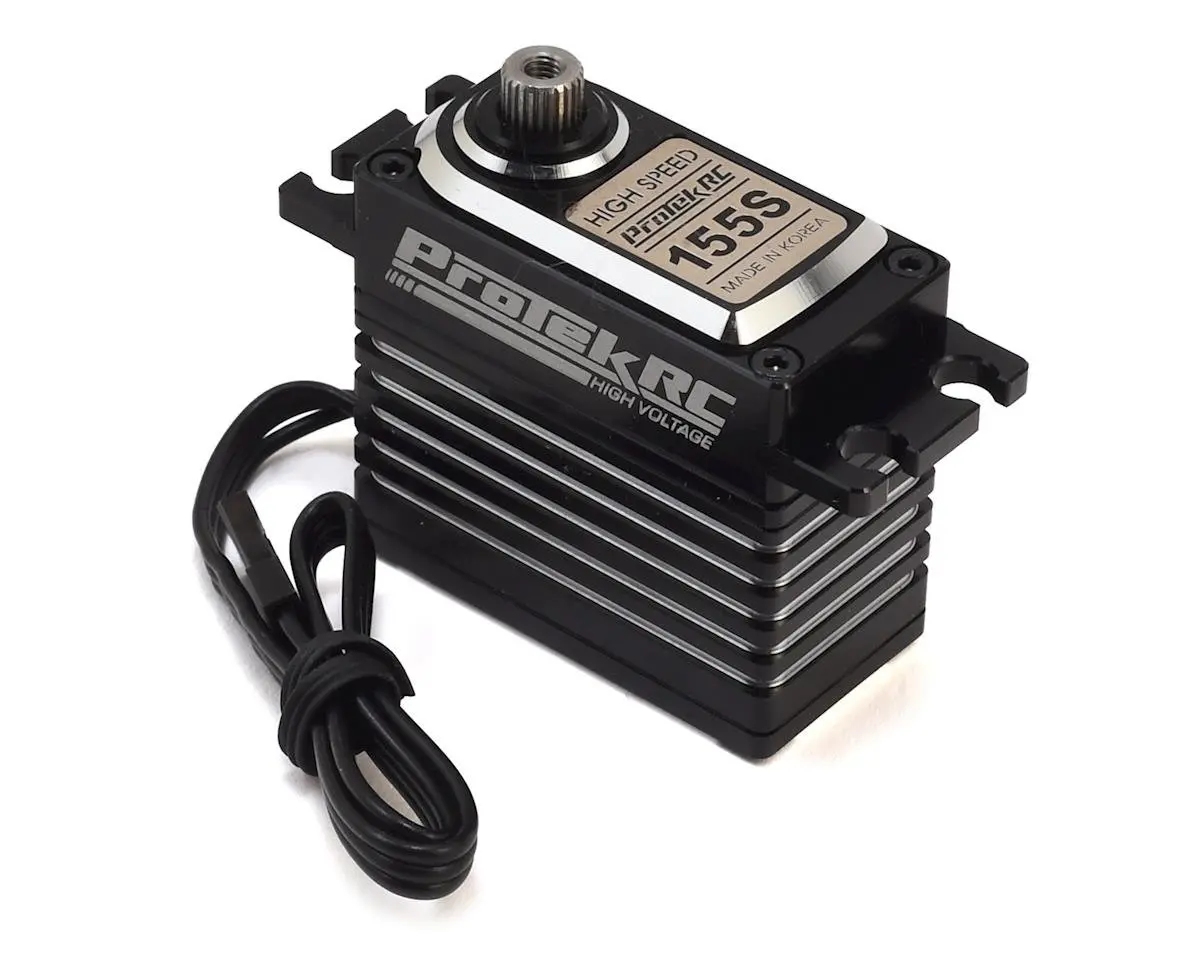 Protek Rc 155S Digital "High Speed" Metal Gear Servo (High Voltage/Metal Case) 1