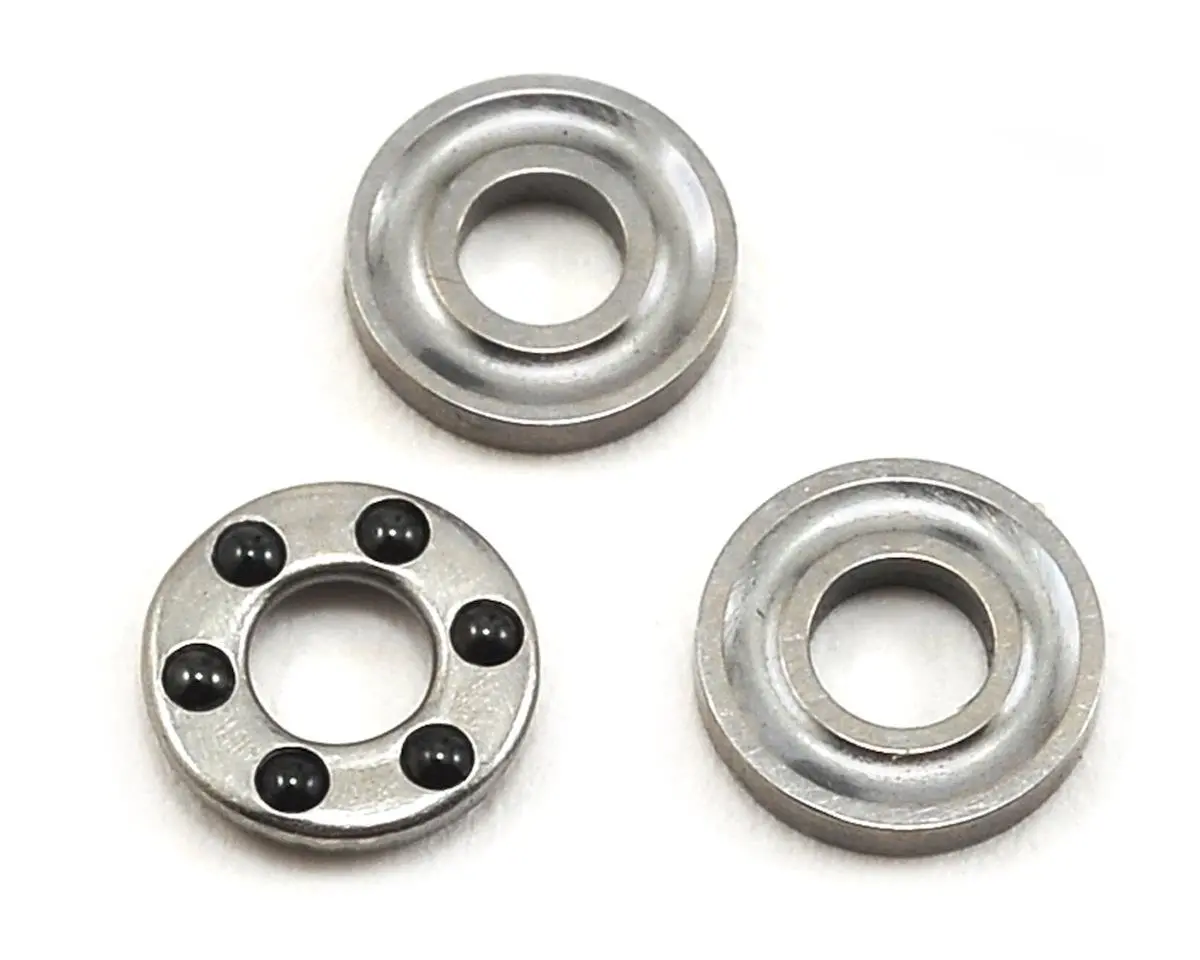 Protek Rc 2.5X6x3mm Associated/Tlr Precision Caged Thrust Bearing Set (Ceramic) 1