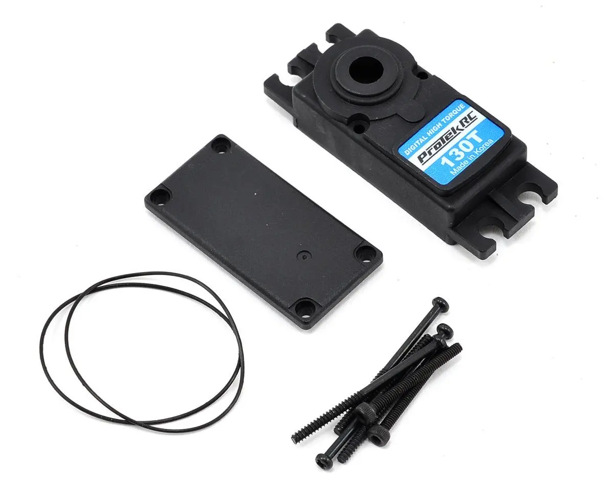 Protek Rc Ptk-130T Upper/Lower Plastic Servo Case Set 1