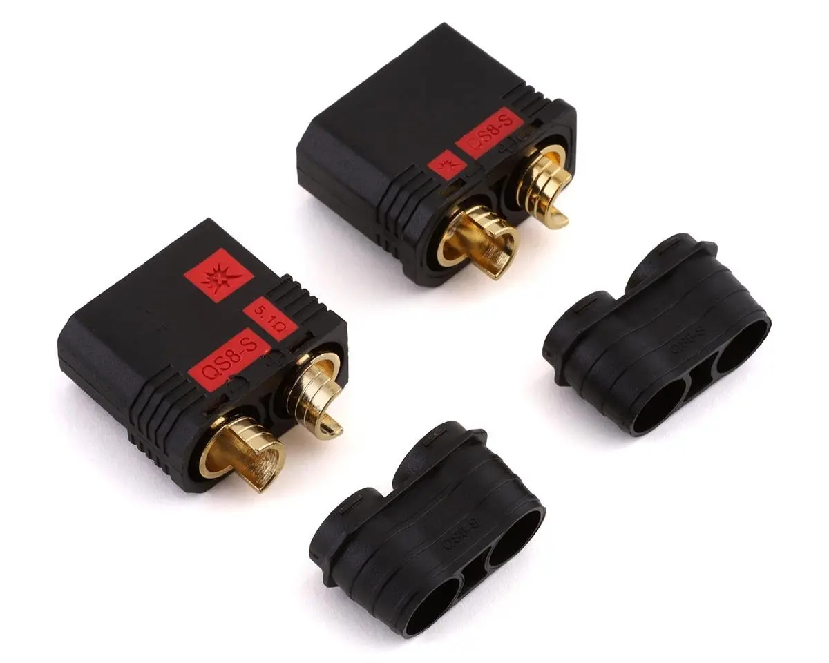 Protek Rc Qs8 Anti-Spark Connector (1 Male/1 Female) 1