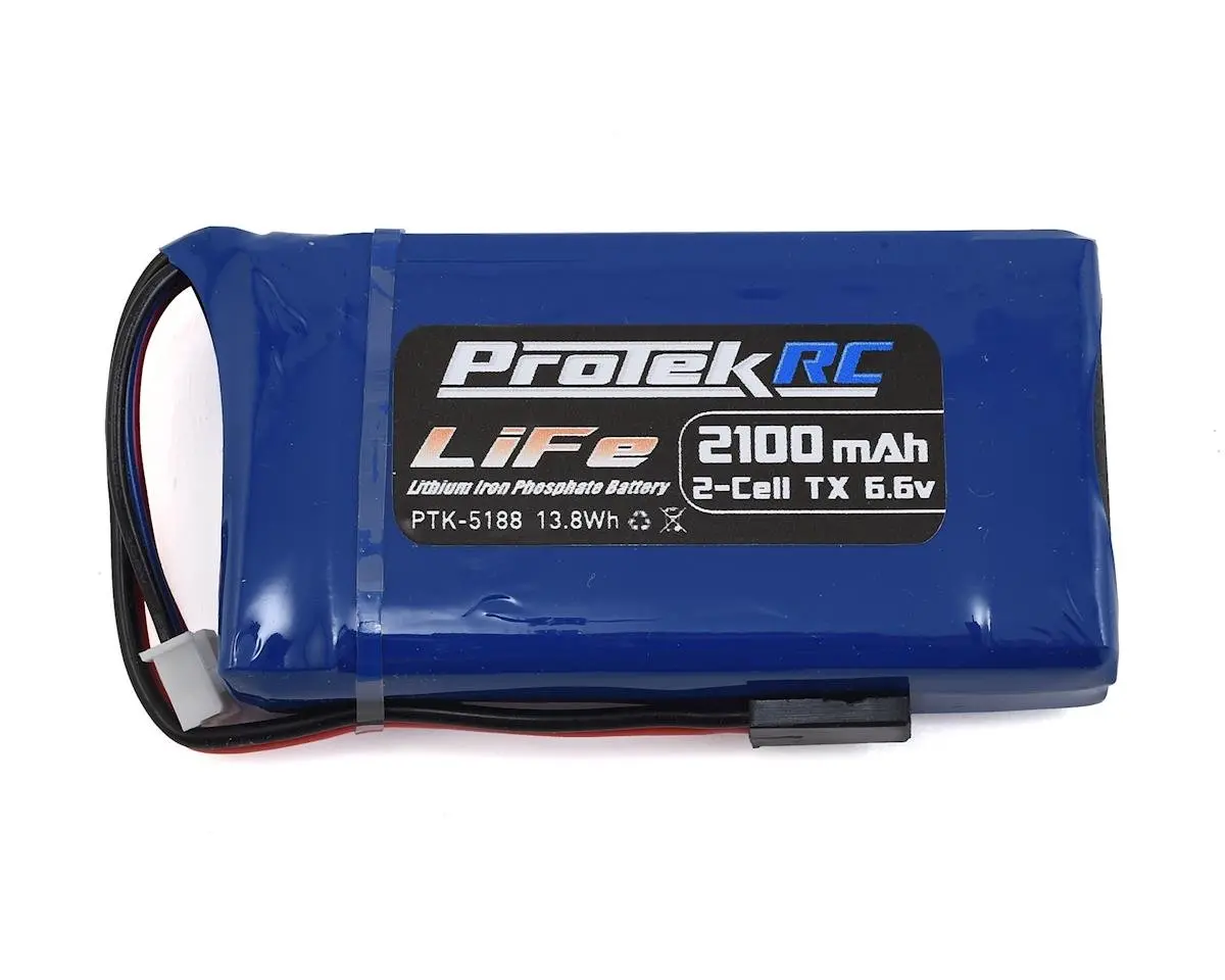 Protek Rc Life Futaba Transmitter Battery Pack (6.6V/2100Mah) 1