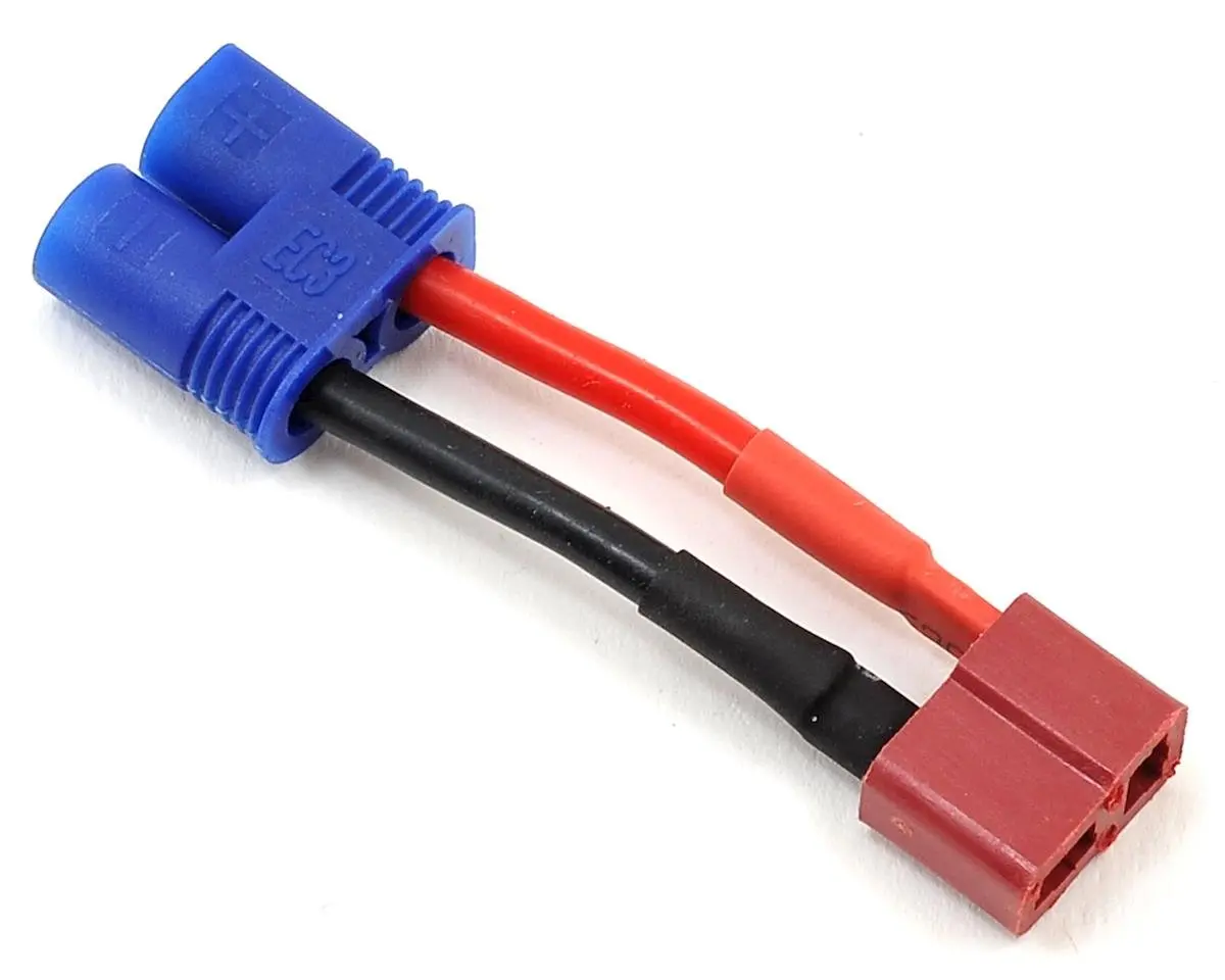 Protek Rc Ec3 Style To T-Style Ultra Plug Adapter (Male Ec3/Female Ultra) 1