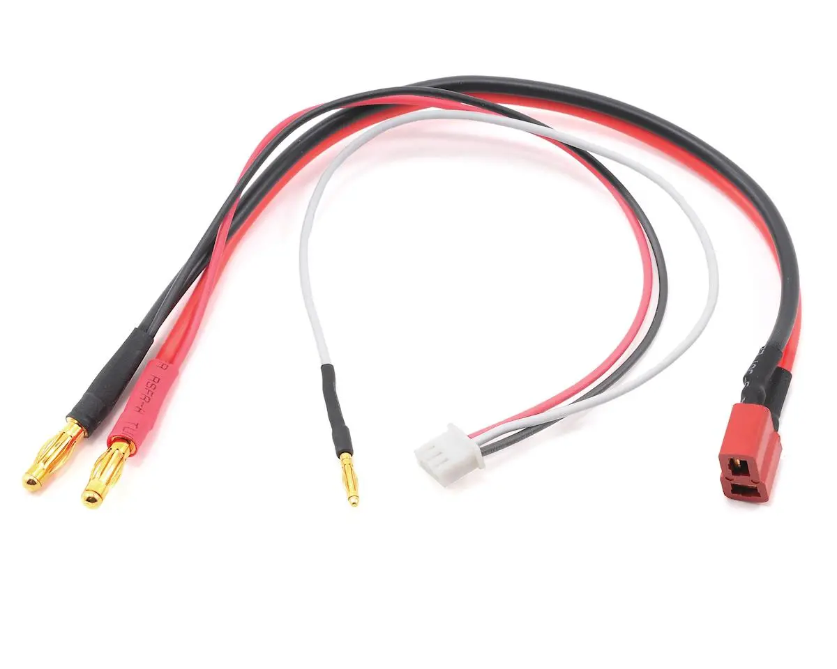 Protek Rc 2S Charge/Balance Adapter (T-Style Ultra Plug To 4Mm Bullet) 1