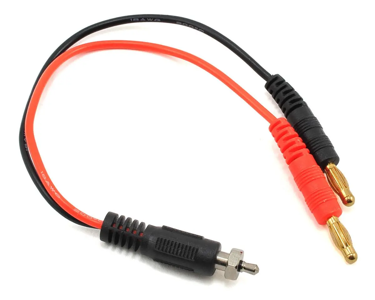 Protek Rc Glow Ignitor Charge Lead (Ignitor Connector To 4Mm Bullet Connector) 1