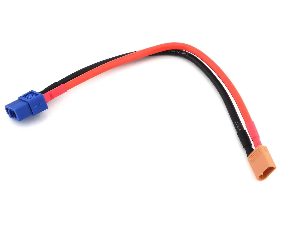 Protek Rc Xt30 Charge Lead Adapter (Male Xt30 To Female Xt60) 1