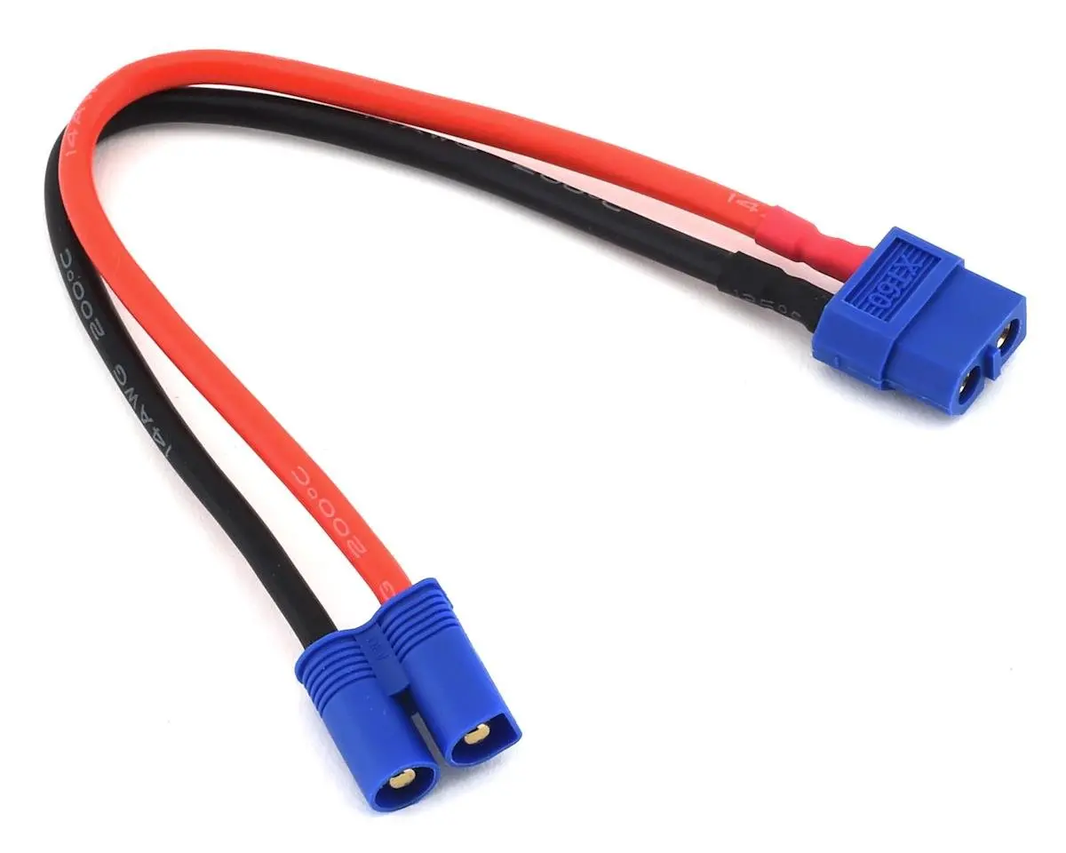 Protek Rc Heavy Duty Ec3 Style Charge Lead (Male Ec3 To Female Xt60) 1