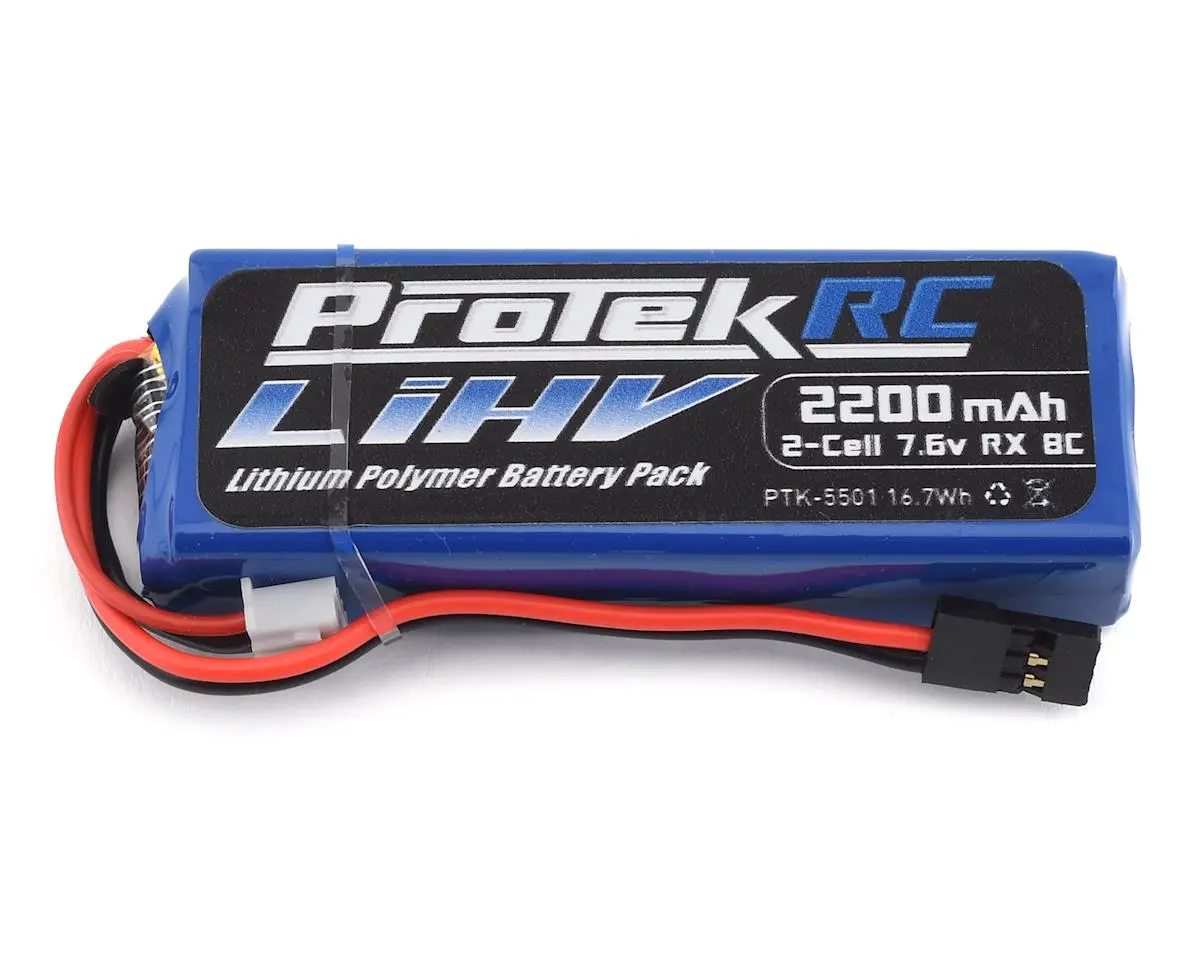 Protek Rc Hv Lipo Receiver Battery Pack (Mugen/Ae/8Ight-X) 1
