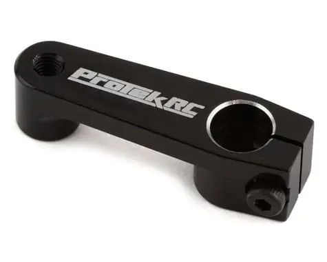 Protek Rc Associated B74 Series Aluminum Clamping Servo Horn (Black) (25T-Futaba/Savox/Protek) 1
