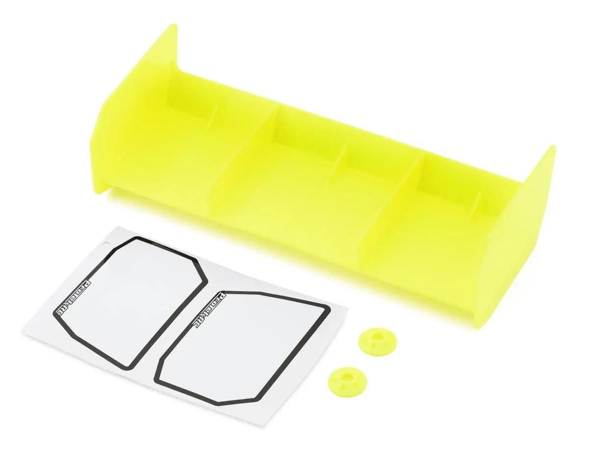 Protek Rc 1/8 Off-Road Euro Wing (Flo. Yellow) 1