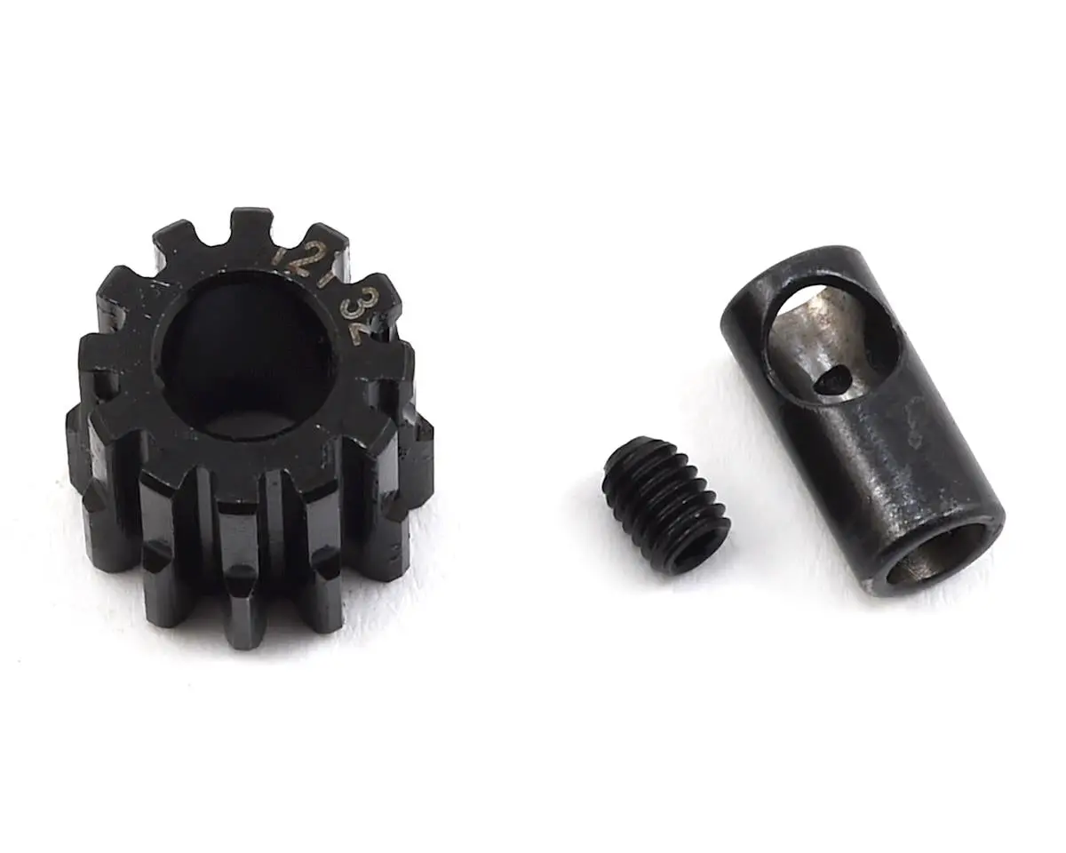Protek Rc Steel 32P Pinion Gear W/3.17Mm Reducer Sleeve (Mod .8) (5Mm Bore) (12T) 1