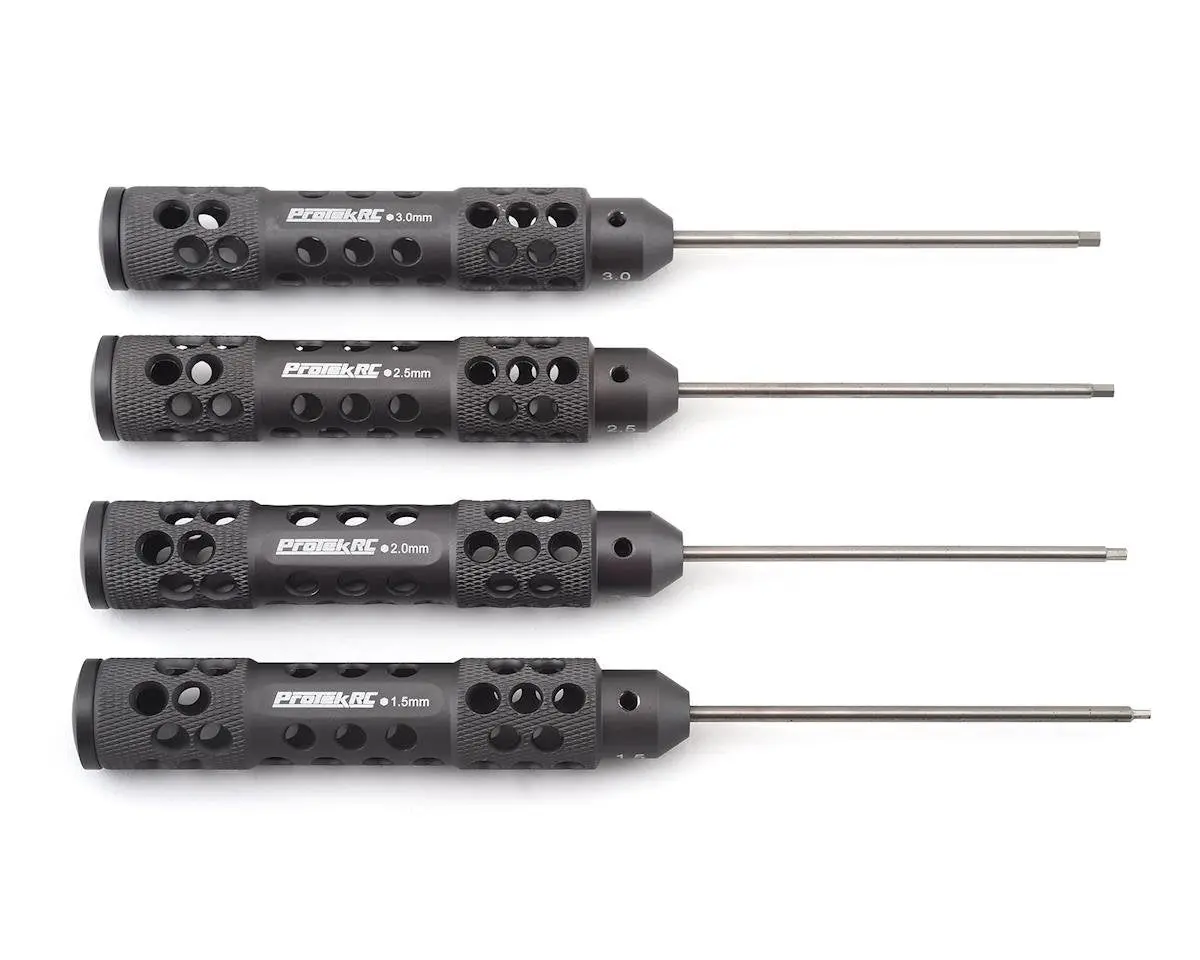 Protek Rc "Trutorque Sl" Metric Hex Driver Set (4) 1
