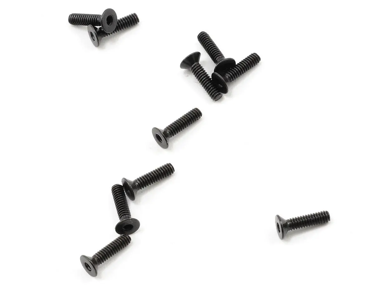 Protek Rc 2X8mm "High Strength" Flat Head Screws (10) 1