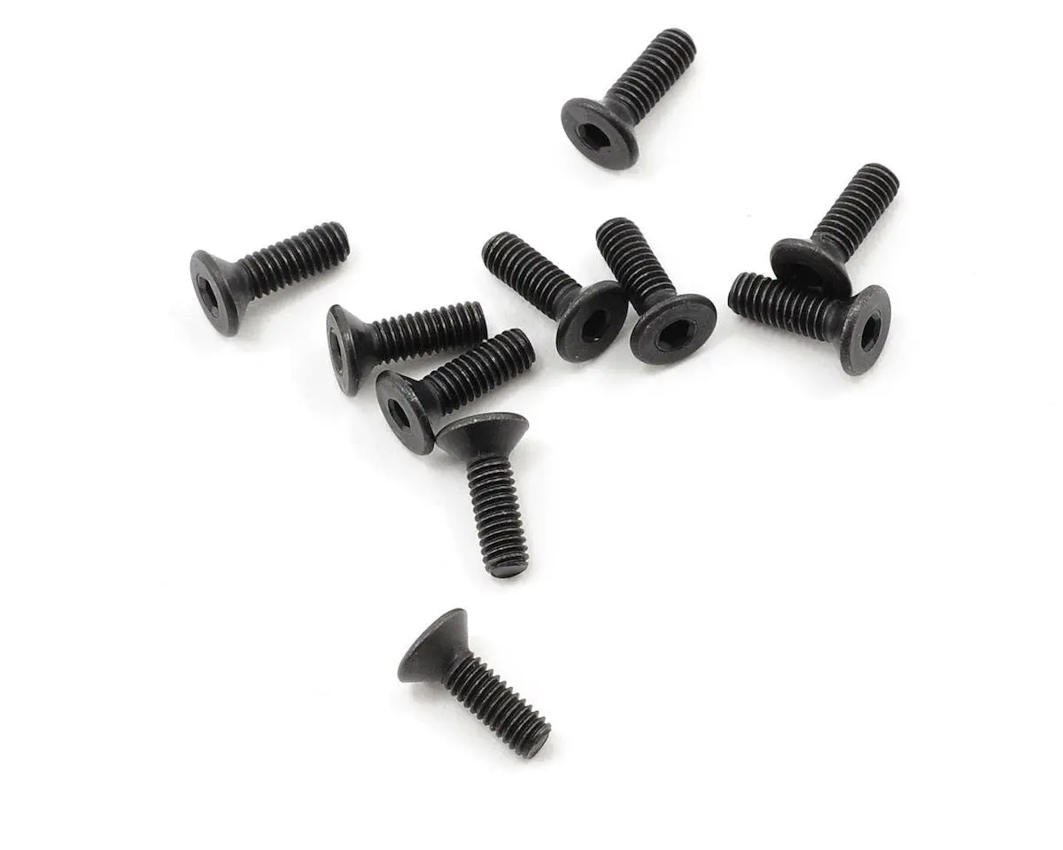 Ecopower Rc 2.5X8mm "High Strength" Flat Head Screws (10) 1