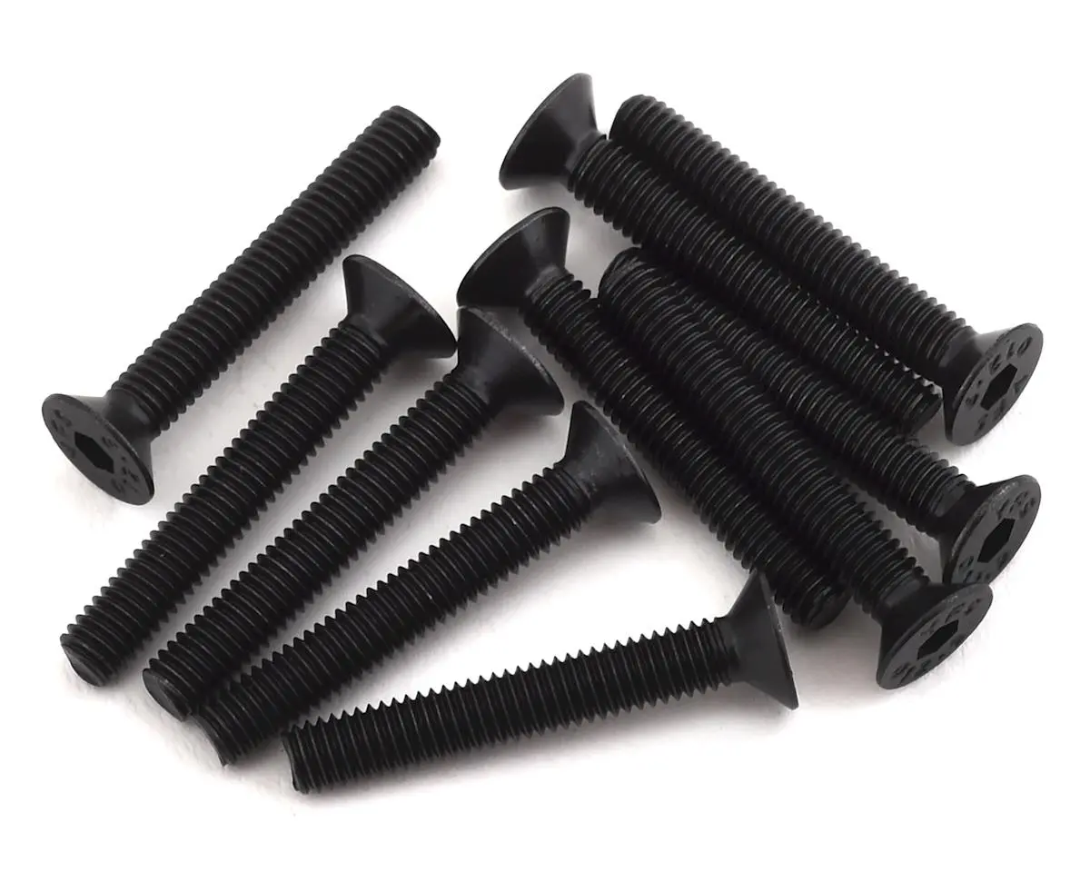 Ecopower 3Mm "High Strength" Steel Flat Head Screws (10) (3X20mm) 1