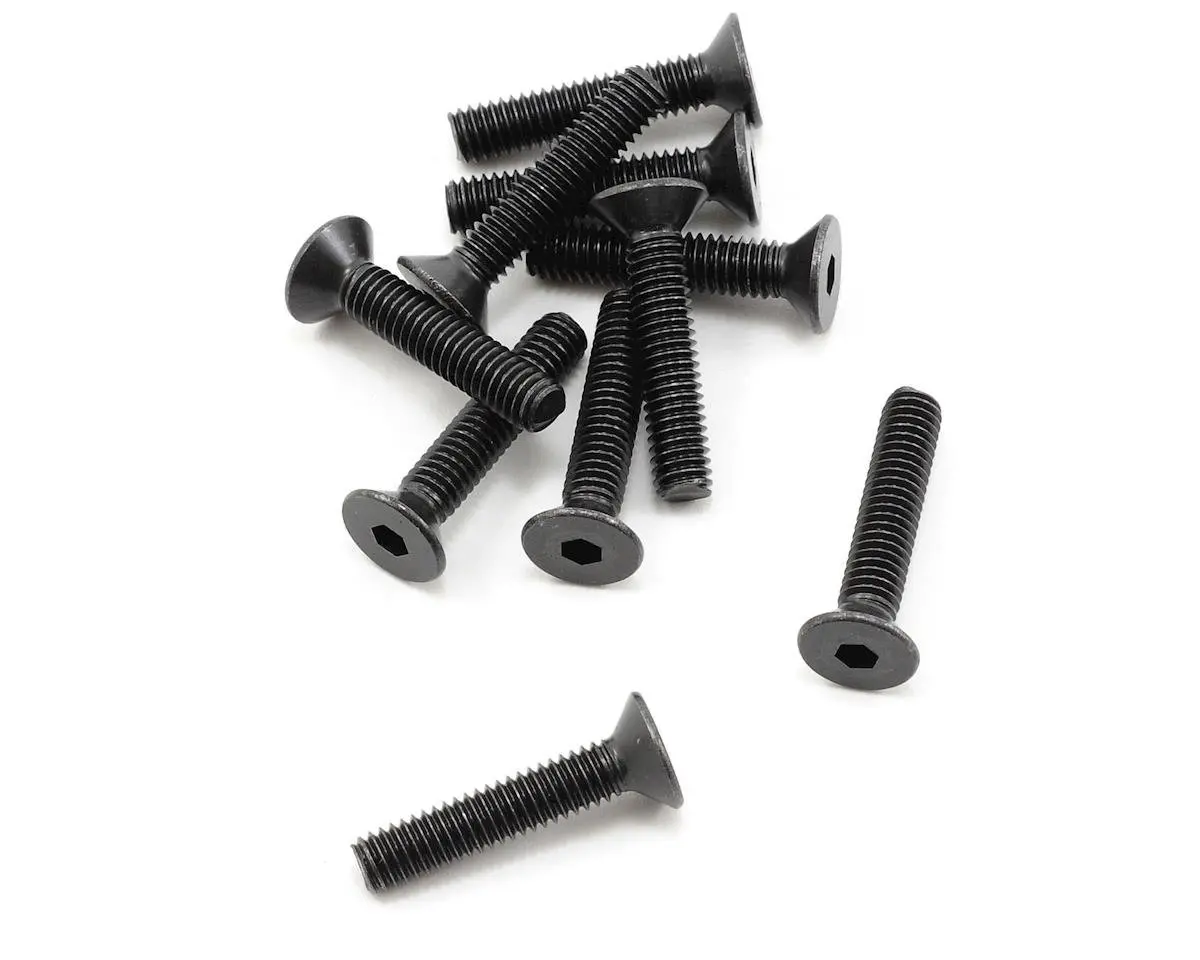 Protek Rc 4X20mm "High Strength" Flat Head Screws (10) 1