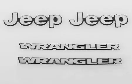 Rc4wd 1/10 Metal Logo For Tamiya Cc01 Wrangler 1