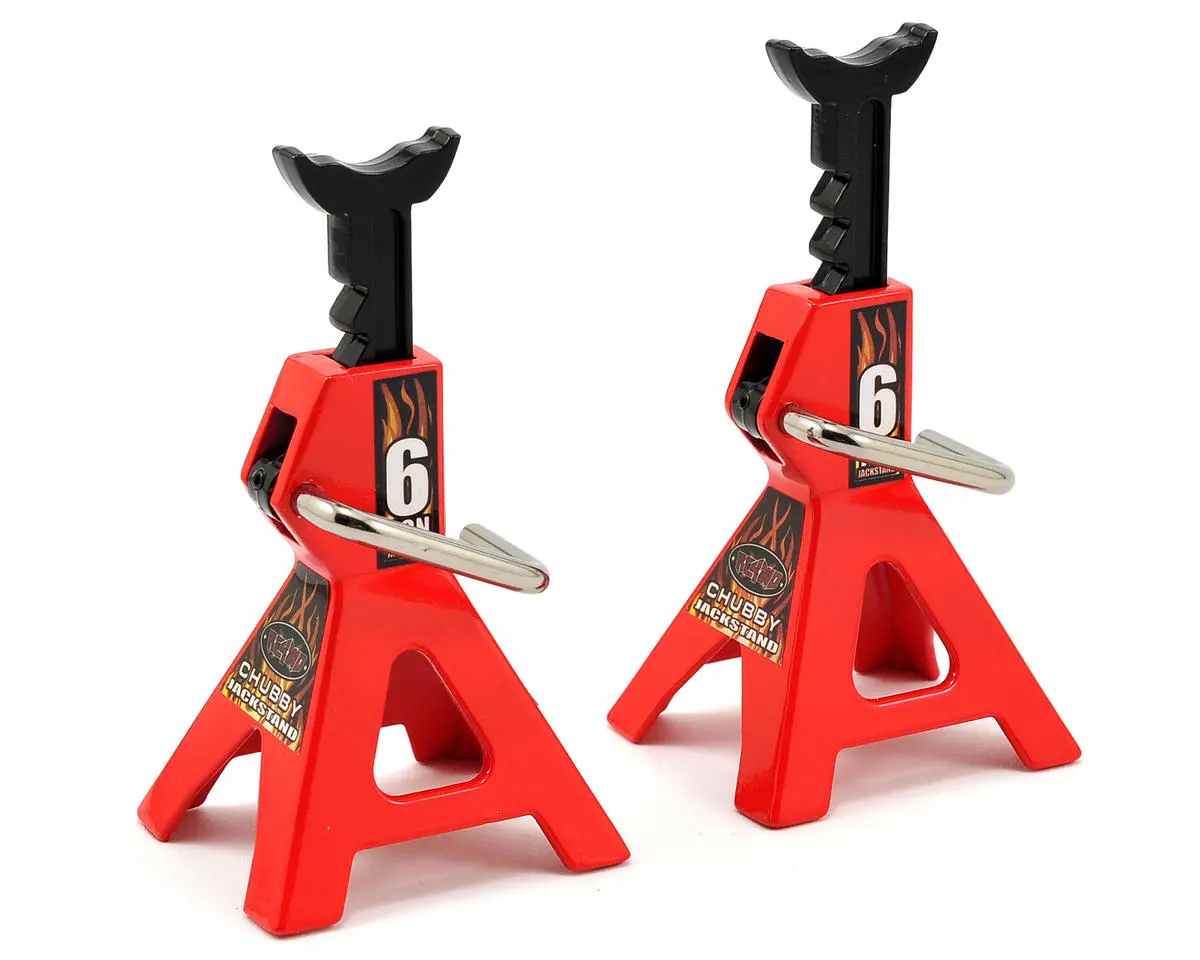 Rc4wd Chubby 6 Ton Scale Jack Stand (2) (Miniature Scale Accessory) 1