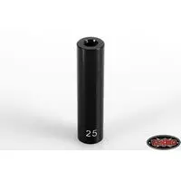 Rc4wd 25Mm (0.98) Internally Threaded Aluminum Link (Black) (4) 1
