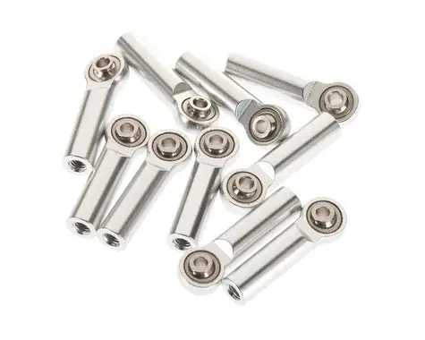 Rc4wd M3/M4 Straight Aluminum Rod Ends (Silver) (10) (Long) 1
