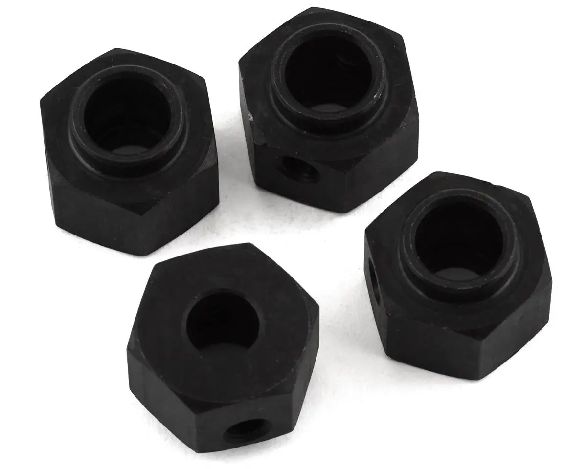 Rc4wd Traxxas Trx-4 12Mm Wheel Hex Adapter (Black) (4) 1