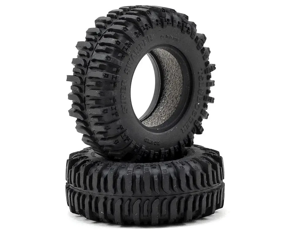 Rc4wd 1.0" Interco Super Swamper Tsl/Bogger X3 Tire 1.95" Od (2) 1