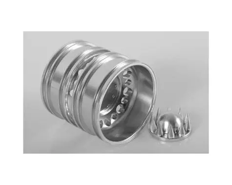 Rc4wd Choas Semi Truck Rear Wheels W/Spiked Caps 1